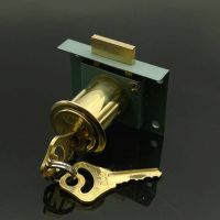 上海前进锁厂515高头抽屉锁 铜芯515抽屉锁(大头) 直径22