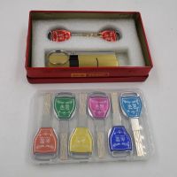 新款超D级防盗门锁芯防撬多轨道防撬锁芯入户门锁芯全铜锁芯 75偏(32.5+42.5)