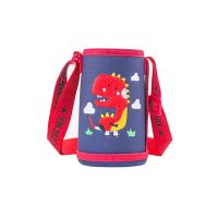 新骄子升级款EVA加厚儿童杯套保温杯套水壶杯套防摔防烫斜跨杯套 EVA加厚恐龙