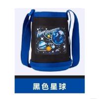 象印儿童保温杯套水SC-MB60带拉链专用600毫升卡通防摔MC60保护套 黑色星球