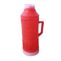 热水瓶外壳塑料暖瓶外壳学生宿舍开水瓶茶壶家用老式保温瓶大容量 2L老式红色单壳+塞子