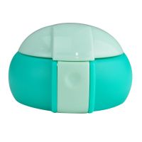 万宝隆1188儿童保温杯通用配件宝宝吸管杯盖水杯硅胶吸嘴盖子 绿色