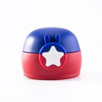 星星杯盖保温杯盖水杯盖 深蓝大红