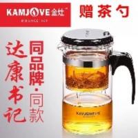 金灶 TP-160飘逸杯花茶杯泡过滤飘逸壶耐热玻璃泡茶器办公杯500ml 金灶TP-160