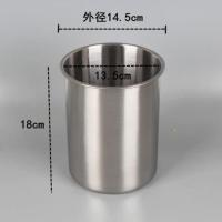 不锈钢绵绵冰砖/冰柱/刨冰机冻冰模具桶绵绵冰雪粉制冰机专用 绵绵冰桶