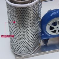 喷烟器喷烟壶不锈钢熏烟机大容量喷烟筒养蜂工具养蜂蜂具蜜蜂工具 不锈钢鼓风式熏烟器