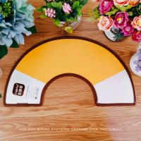 麦德豪防舔防咬伊丽莎白圈 猫咪狗狗头套 伊利沙白项圈小型犬脖圈 橙色 A1号（脖围10~16cm）