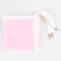 猫窝宠物猫吊床挂式猫笼子猫垫子猫床猫咪睡袋夏毯子秋千挂床 粉色 S号