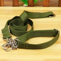 马犬牵引绳狗带加长带德牧金毛狗链子胸背带中大型犬项圈工作犬绳 单层无标志