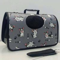 侧开门太空舱宠物猫咪狗狗包外出双肩背包宠物太空背包太空舱【7月2日发完】 小号手提包无配件 侧开款四件套