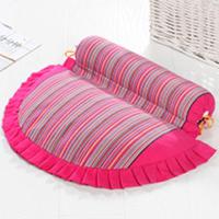 贝思全荞麦枕头椎枕保健枕修复护颈枕全荞麦皮枕芯多种颜色 玫红