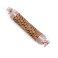 夏天麻将颈椎枕头护颈枕糖果枕按摩枕夏凉枕修复颈椎专用成人牵引 [护颈护腰]冰藤糖果枕(咖啡色) 一只装