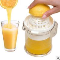 便携橙汁手动榨汁机压橙子器式简易果汁杯小型家用水果柠檬榨汁器 颜色随机 榨汁机400