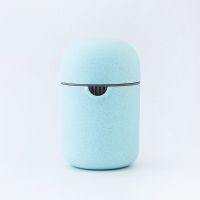 日韩手动榨汁机果汁家用榨汁杯橙汁柠檬西瓜汁分离器旋转按压 北欧蓝榨汁杯 榨汁杯