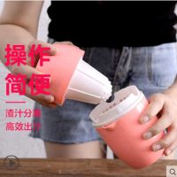 多功能手动豆浆机家用时尚手摇豆浆器小型水果榨汁器搅拌器 榨汁机