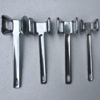 敲肉锤肉排锤敲大排锤子肉锤牛排锤拍肉锤子大方锤带钉锤 20.5*5*5.5 CM最小号