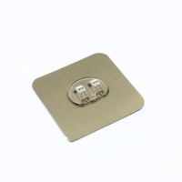 [配套贴片]置物架双钩拉丝贴片透明挂钩浴室厨房粘钩鞋架贴贴片 单钩贴片两片装