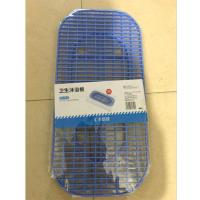 汇丰信佳塑料蹲便器盖板防跌蹲坑盖厕所盖加厚安全踏沐浴板三颜色 蓝色