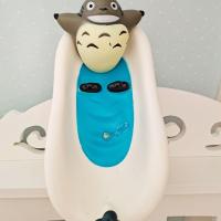 创意卡通浴缸肥皂盒 香皂盒 卡通创意沥水香皂盒 卡通可爱家居 龙猫