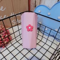 卡通创意家用成人牙缸杯可爱儿童情侣洗漱杯浴室刷牙杯简约牙刷杯 红色花花