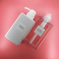 MUJI/无印良品按压式乳液分装瓶家用洗手液洗发水分装250/450/650【7月3日发完】 透明250ml一只