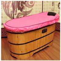 保温桶木桶保温布盖面的盖浴缸浴单件保温布上盖子泡澡桶罩 1.0米保温布盖-I56