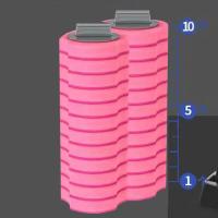 一次性马桶刷套装家用无死角多功能洗厕所神器刷子长柄替换洁厕刷 玫瑰香刷头20枚【不含底座】