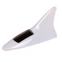 启辰D60R50X汽车鲨鱼鳍装饰车顶尾翼改装配件用品天籁鲨鱼鳍LANNI 太阳能警示灯[白色]