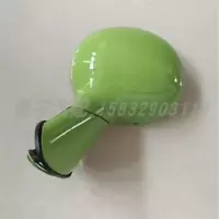 适配奇瑞老款QQ倒车镜总成 qq3反光镜 qq308后视镜 311左右倒车镜 手动内调绿色[留言左右]