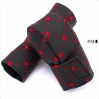 长安CS75CS35真皮排挡套悦翔V5V7逸动CS15档把套CS55档位套手刹套 (拨料粘贴)通用性 自动挡