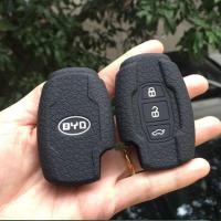 汽车硅胶专用钥匙包比亚迪S6 G3 L3 M6 L6 E6 F0 新F3 硅胶锁匙套 B款