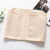 瘦腰减肥收腹带女超薄透气瘦肚子燃脂产后瘦身束腰带收腰塑身衣 1件装：肤色 L （80-110斤）