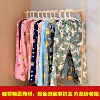 睡衣女冬天珊瑚绒睡衣法兰绒女士家居服加厚睡衣女家居服套装 卡通图 M