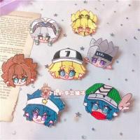 小花的手工铺子凹凸世界金格瑞雷狮安迷修嘉德罗斯卡米尔刺绣手链 安迷修刺绣胸针