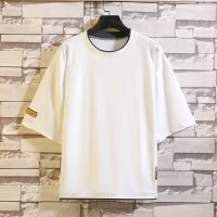 夏季新款青春短袖T恤男女五分袖JOJO的奇妙冒险周边衣服动漫宽松 空白不印图 XS