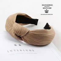 洗脸遮白发神器宽边蕾丝韩版头箍成人发卡压发带齿防滑头饰发箍女 单个装A099卡其色