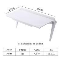 机顶盒置物架有线电视机路由器房间办公室可调节折叠式架子免打孔 1个装 插排固定器