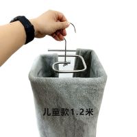 螺旋衣架不锈钢晾晒床单被套神器螺旋式衣架阳台室内多用途晾衣架 方形不锈钢 一个装【体验装】