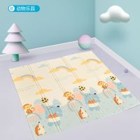 宝宝爬行垫加厚2CM儿童地垫客厅家用游戏垫子xpe婴儿爬爬垫防潮垫 冲量特价 图案随机 [加厚折叠款] 1.8米*40厘