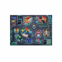 新款低价贱卖亮灯法兰绒爬行垫地垫婴儿爬行地毯可折叠交通游戏垫 出口标准[升级亮灯款]