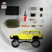 拓意 1/64 JEEP Cherokee 切诺基汽车模型玩具车 避震越野车玩具 黄