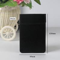 A4磁性菜单夹真皮书写垫板文件夹皮板夹档案夹账单板夹可印logo 8*12cm无笔插(黑色)