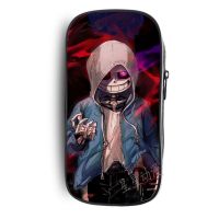 Undertale传说之下sans文具袋小学生笔袋男孩初中生铅笔盒大容量 耐脏 耐用图1