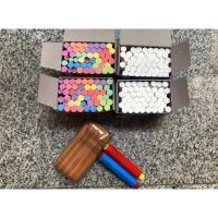 新款用的基础知识加粗教学综合绘画书写粉笔字粉笔五彩老牌写的