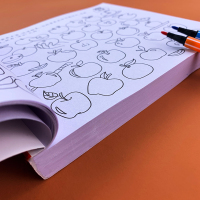 简笔画大全10000例 简笔画手绘本绘画教材书 幼儿童画画书涂色本3-6-9岁儿童入门线描画册临摹手绘本绘画启蒙教材创意