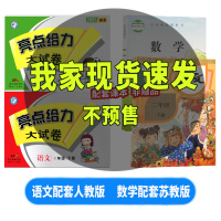 2021新版 亮点给力大试卷二年级下册语文数学部编人教版江苏专用小学同步教材练习册训练单元期中期末综合测试卷2二年级全套