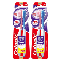 高露洁超密丝倍洁炭牙刷软毛柔软高密细丝护龈 2支*2(共四支)