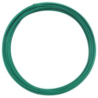 园艺铁丝包塑花架造型铁线盆栽爬藤绑扎丝手工材料铁线莲花支架 绿色 1.2毫米-50米