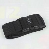 行李箱绑带一字十字打包带旅行箱捆绑带出国拉杆箱加固带行李带子 黑色 一字无密码