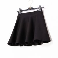 2020春夏新款小短裙半身裙蓬蓬裙小黑裙伞裙松紧腰大码防走光女裙 锦棉小短裙9930# S(适合1尺7-1尺9腰)